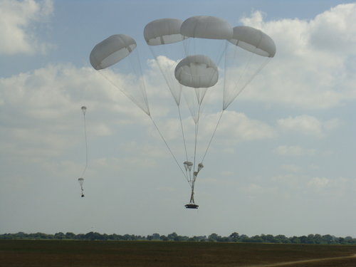 Type V Heavy Drop System showcased at Jammu IIT