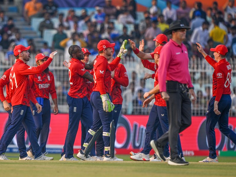 Sam Curran, Jamie Overton overcome Ben, Grant’s carnage as England beat Italy to qualify for Super 8 stage of ICC Men's T20 World Cup in Kolkata on Monday. Photo credit: IANS 