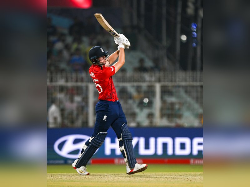 ‘Credit to the top order,’ says England’s Jacks after blazing fifty against Italy in a league match of the ICC Men's T20 World Cup 2026 at the Eden Gardens in Kolkata on Monday. Photo credit: ICC