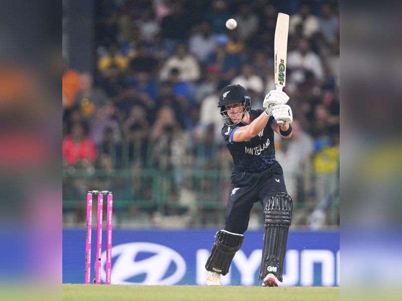 Adil Rashid, Will Jacks and Rehan Ahmed help England restrict New Zealand to 159/7 in a Group 2 match in Super 8s stage of the ICC Men's T20 World Cup 2026 at the R. Premadasa Stadium in Colombo on Friday. Photo credit: IANS 