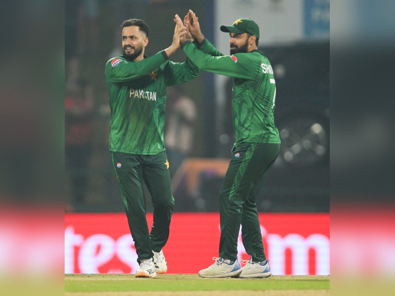 Skipper Harry Brook’s century guides England to semifinals; edge Pakistan by two wickets in a Super 8 match of the ICC Men's T20 World Cup 2026 at the Pallekele International Cricket Stadium in Kandy on Tuesday. Photo credit: IANS 