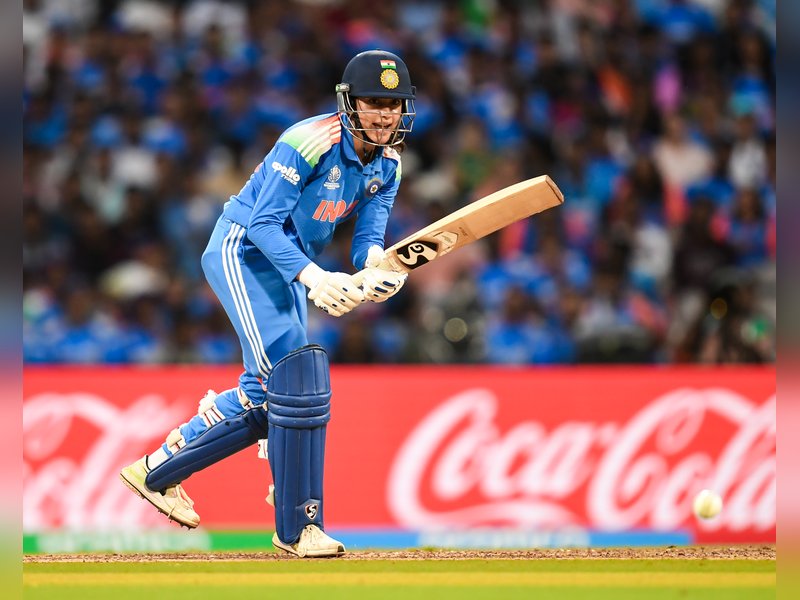 Smriti Mandhana becomes second Indian batter after Mithali Raj to cross 10,000 international runs during the fourth T20I match against Sri Lanka in Thiruvananthapuram on Sunday. Photo credit: IANS  file photo