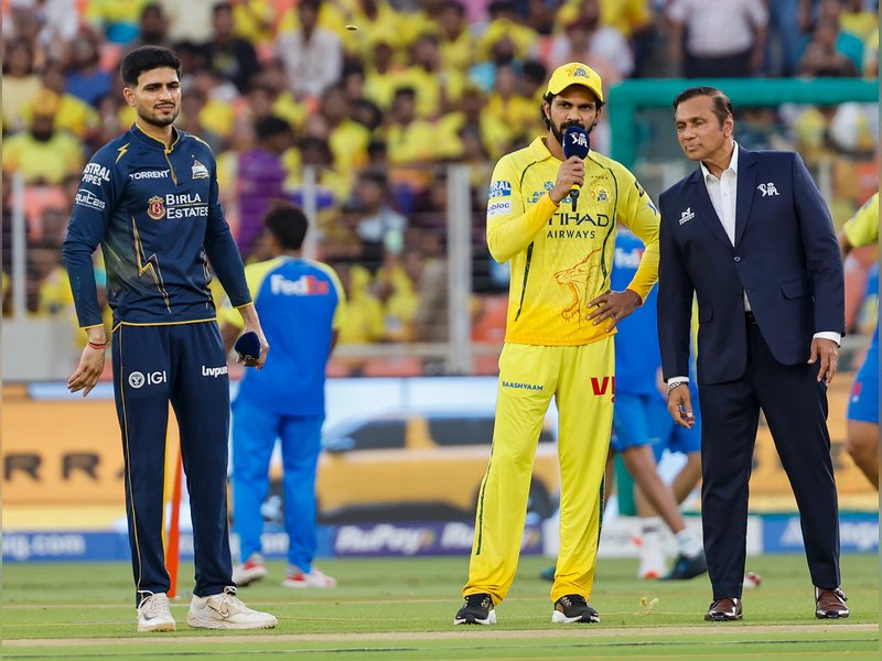 Gurjapneet Singh and Matthew Short included as Chennai Super Kings elect to bowl first against Gujarat Titans; Prasidh returns for Match 66 of the Indian Premier League (IPL) 2026 at the Narendra Modi Stadium in Ahmedabad on Thursday. Photo credit: IANS 