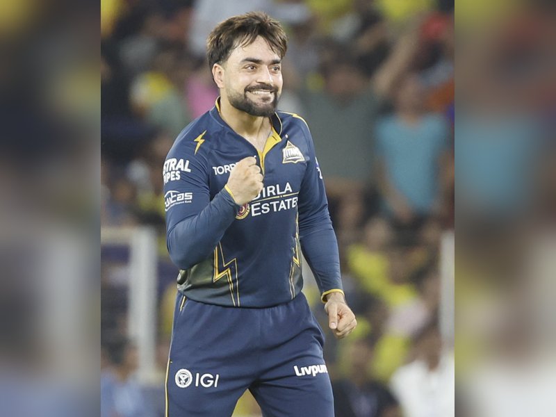 Mohammed Siraj, Kagiso Rabada, and Rashid Khan pick three wickets apiece as Gujarat Titans seal top-two finish, knock out Chennai Super Kings in the Indian Premier League (IPL) 2026 at the Narendra Modi Stadium in Ahmedabad on Thursday. Photo credit: IANS 