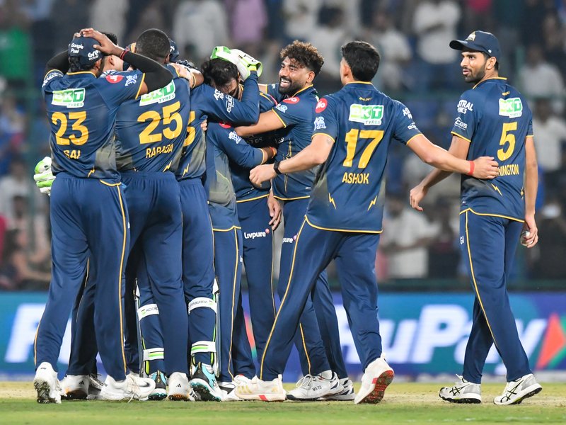 Rashid Khan, Prasidh Krishna star as efforts of KL Rahul, David Miller go in vain as Gujarat Titans, edge Delhi Capitals by one run in the Indian Premier League (IPL) 2026 in New Delhi on Wednesday. Photo credit: IANS  