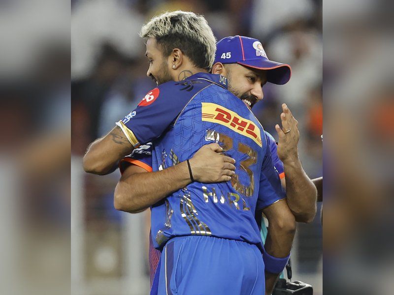 'It was about time Tilak delivered,' says Hardik Pandya after batter stars in Mumbai Indias’ dominant win over Gujarat Titans in Match 30 of the Indian Premier League (IPL) 2026 at the Narendra Modi Stadium in Ahmedabad on Monday. Photo credit: IANS 