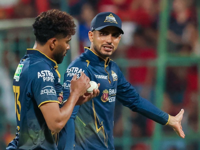 We needed to take wickets, says Gujarat Titans skipper Gill after five-wicket defeat against Royal Challengers Bengaluru in the Indian Premier League (IPL) 2026 Bengaluru on Friday. Photo credit: IANS 