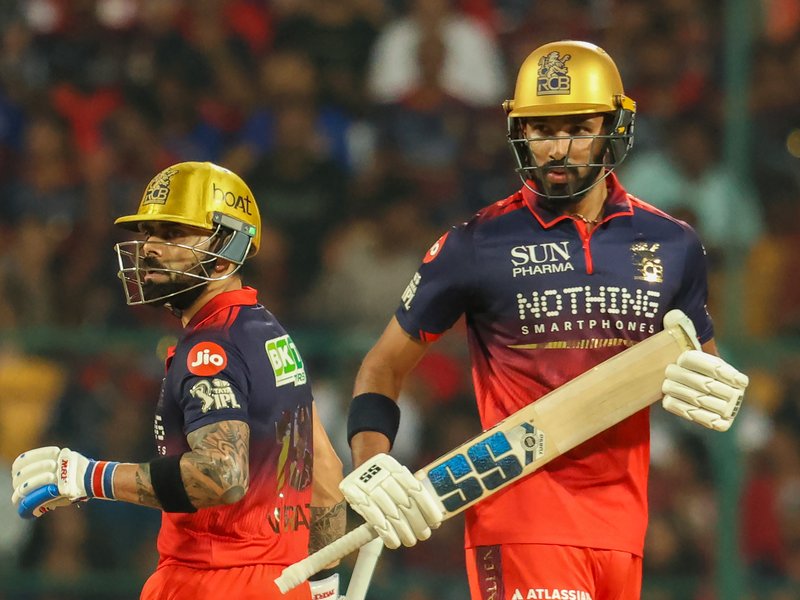 I've been working hard to get where I am, says Devdutt Padikkal after fiery fifty against Gujarat Titans in the Indian Premier League 2026 at M Chinnaswamy Stadium in Bengaluru on Friday. Photo credit: IANS 