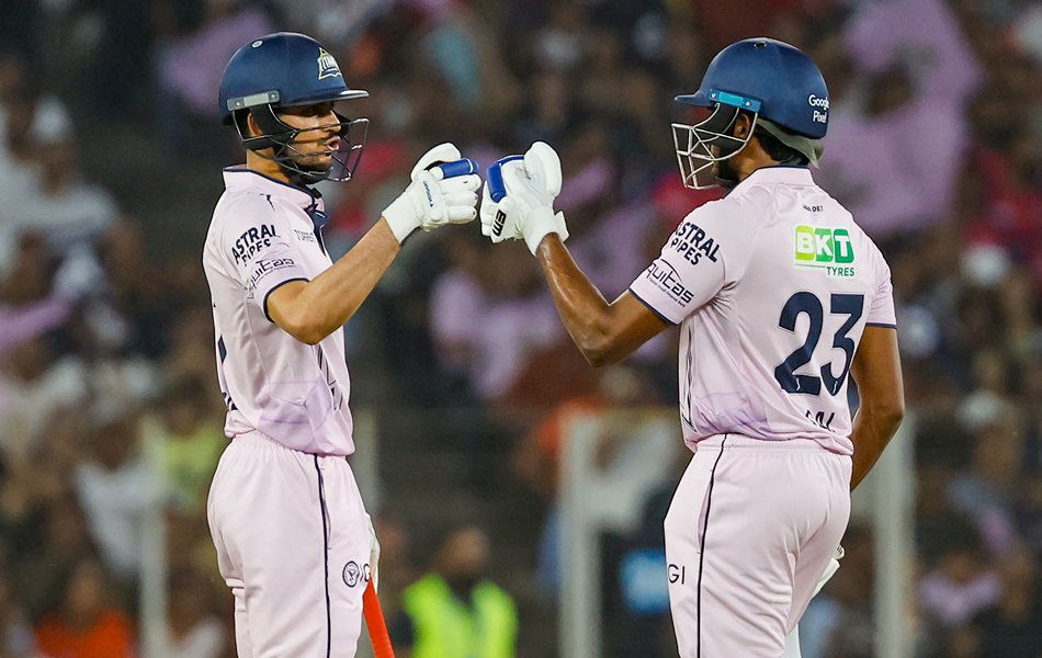‘They understand the template that’s always worked’: Sundar backs Gujarat Titans top-order ahead of Sunrisers Hyderabad clash in the Indian Premier League (IPL) 2026 in Ahmedabad, Gujarat on Tuesday. Photo credit: IANS 