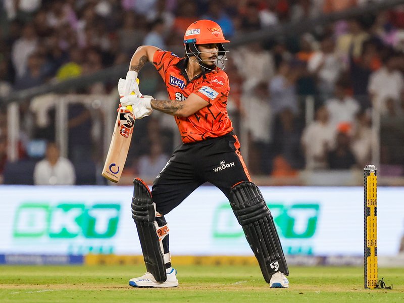 ‘Watching the ball and playing our shots has worked for us,' said Ishan Kishan on Sunrisers Hyderabad's approach in their Indian Premier League (IPL) 2026 clash against Chennai Super Kings in Chennai on Monday.  Photo credit: IANS 