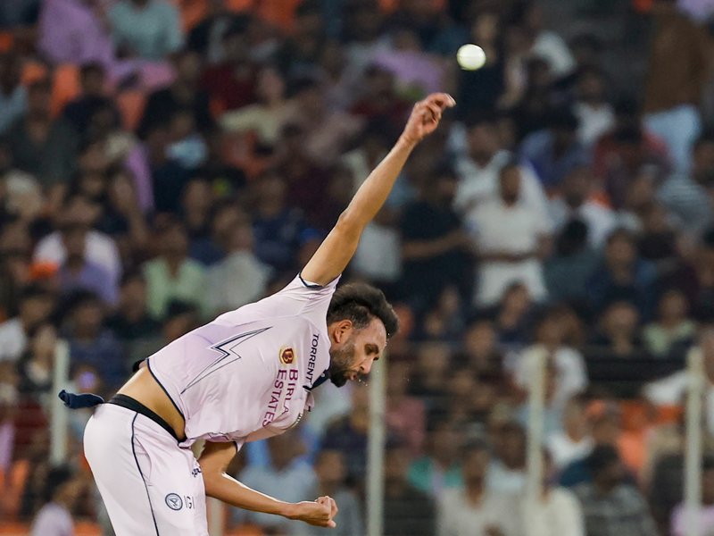 Kagiso Rabada, Jason Holder rip through Sunrisers Hyderabad as Gujarat Titans march to crushing 82-run win in the  Indian Premier League (IPL) 2026 at the Narendra Modi Stadium in Ahmedabad on Tuesday.  Photo credit: IANS 