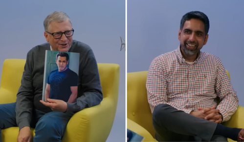 Bill Gates to Khan Academy founder: Do you ever get confused with Salman Khan?