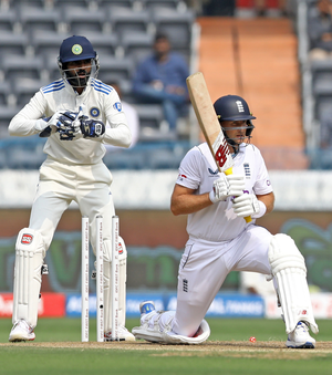 First T20I between India and England called off as no result after first innings due to rain at  the Riverside Ground, Chester-Le-Street on Wednesday. Photo credit: BCCI/X