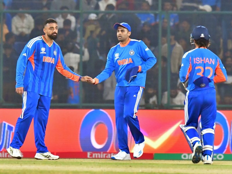 टी20 वर्ल्ड कप: नामीबिया को 93 रन से रौंदकर ग्रुप-ए में शीर्ष पर पहुंचा भारत