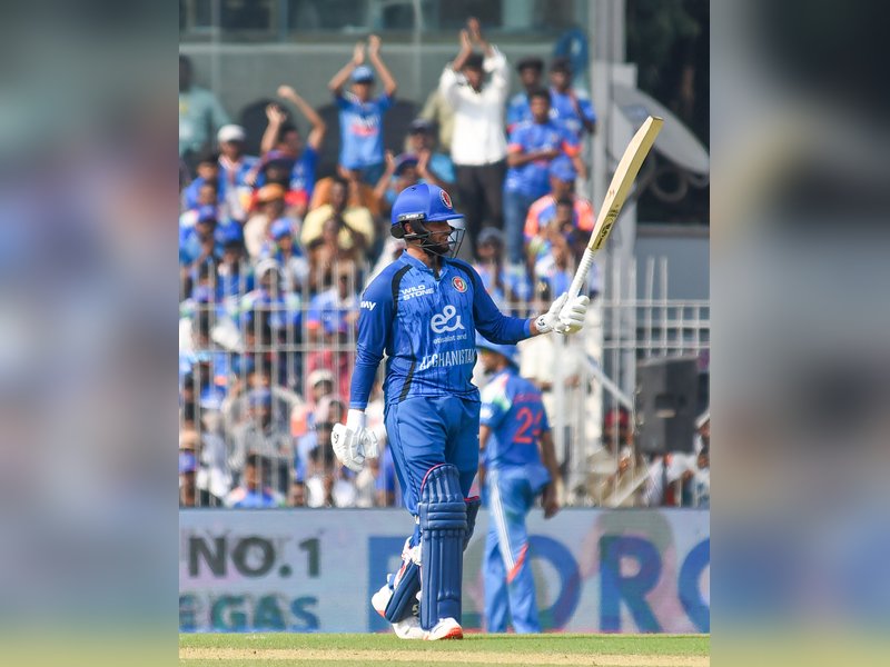 Afghanistan's Azmatullah Omarzai reprimanded for breaching ICC code of conduct during Ireland ODI 
