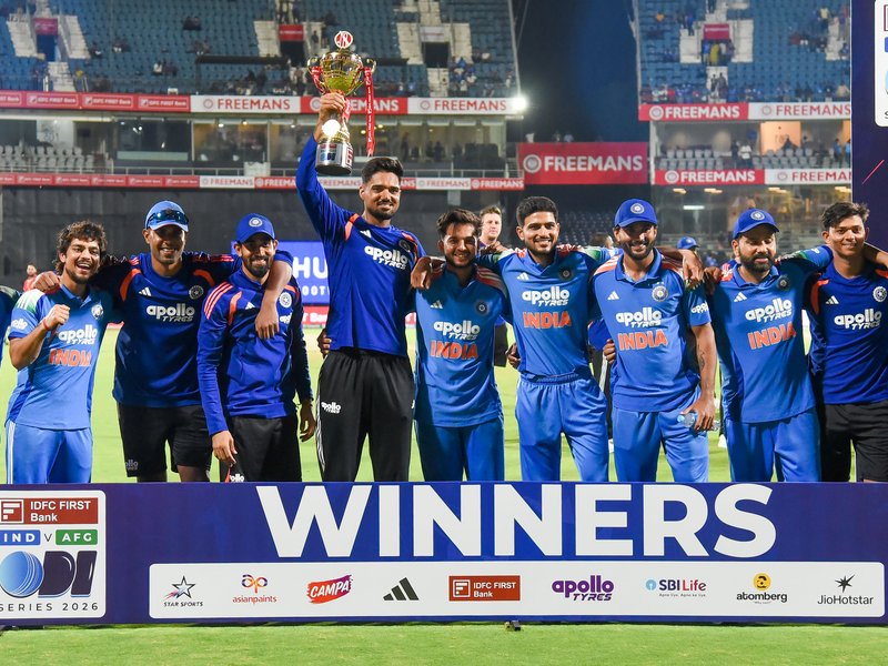 We ticked a lot of boxes, says captain Shubman Gill after India complete 3-0 sweep of Afghanistan in Chennai on Saturday. Photo credit: IANS 