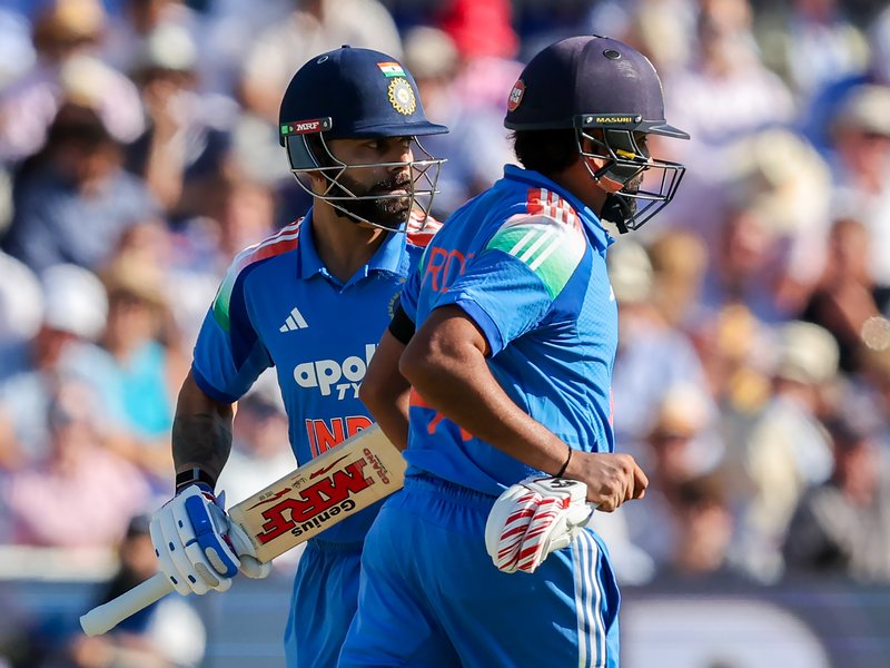 'If Rohit Sharma-Virat Kohli stay, there is a 90% chance of winning 2027 ODI World Cup', says Suresh Raina. Photo credit: IANS