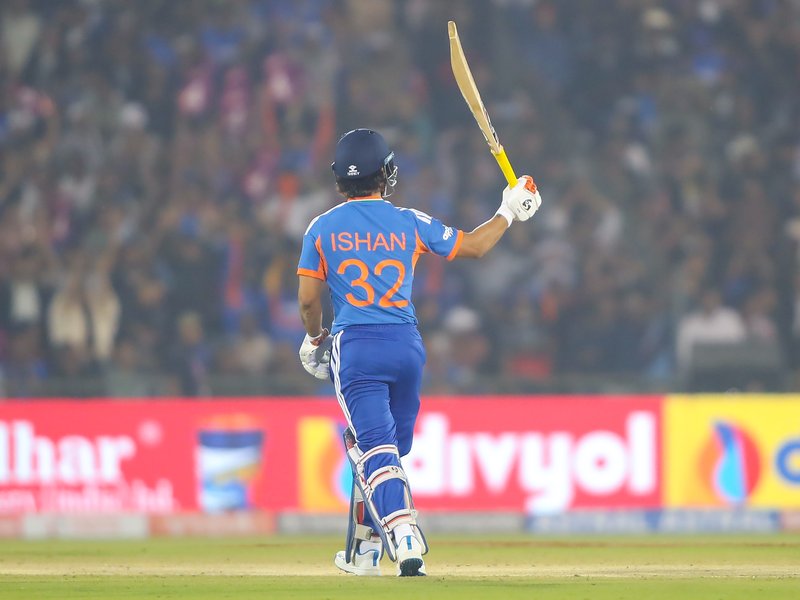 भारत बनाम न्यूजीलैंड: ईशान किशन की तूफानी पारी, टी20 क्रिकेट में बना दिया रिकॉर्ड
