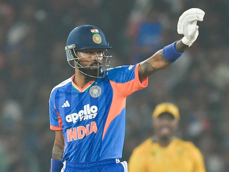 1st T20I: Hardik Pandya’s unbeaten 59 powers India to 175