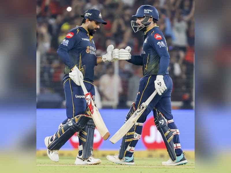 Shubman Gill’s 43 sets up easy chase as Gujarat Titans beat Royal Challengers Bengaluru by four wickets in  Match 42 of the Indian Premier League (IPL) 2026 at the Narendra Modi Stadium in Ahmedabad on Thursday. Photo credit: IANS 