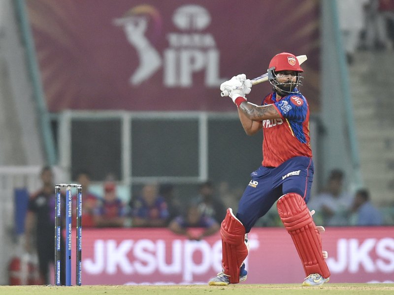 Shreyas Iyer’s unbeaten 101 helps Punjab Kings keep playoff hopes alive, beat Lucknow Super Giants by seven wickets in the Indian Premier League (IPL) 2026 at the BRSABV Ekana Cricket Stadium in Lucknow on Saturday. Photo credit: IANS 