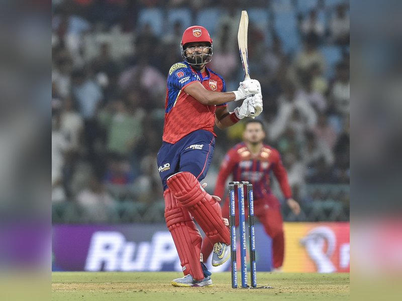 Shreyas Iyer’s unbeaten 101 helps Punjab Kings keep playoffs hopes alive, beat Lucknow Super Giants by seven wickets in the Indian Premier League (IPL) 2026 in Lucknow on Saturday. Photo credit: IANS 