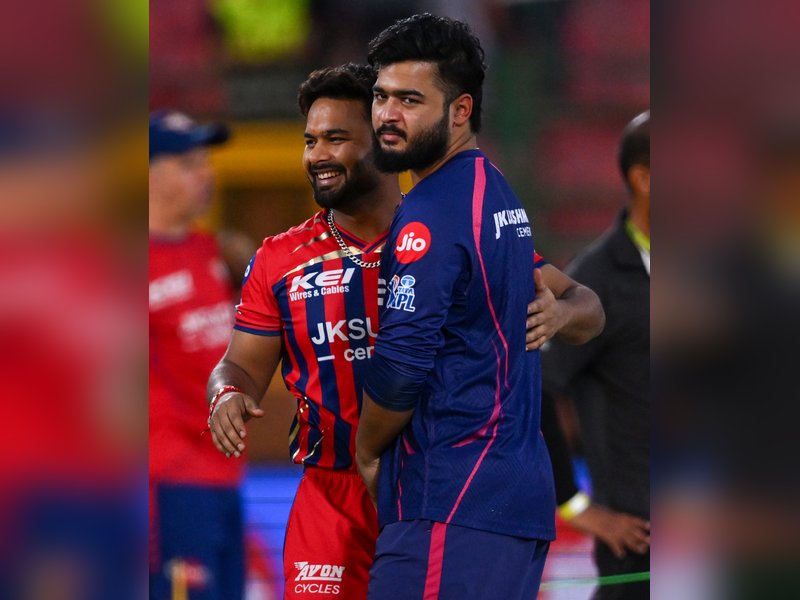Mohd Shami, Aiden Markram miss as Lucknow Super Giants asked to bat by Jaiswal-led Rajasthan Royals of the Indian Premier League (IPL) 2026 league stage at the Sawai Mansingh Stadium in Jaipur on Tuesday. Photo credit: IANS