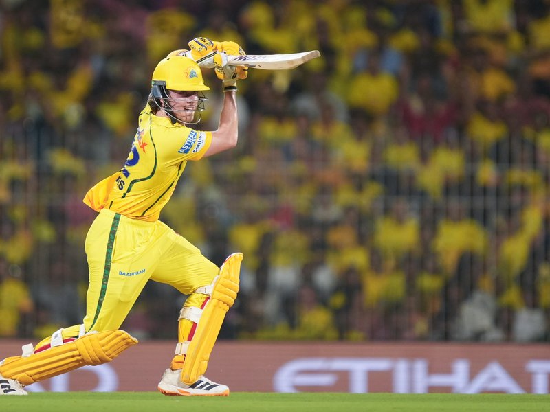 ‘We’ve got a good score on the board’, says Dewald Brevis backs Chennai Super Kings bowlers to defend 180 against Sunrisers Hyderabad in Match 63 of the Indian Premier League (IPL) 2026 at the M.A. Chidambaram Stadium in Chennai on Monday. Photo credit: IANS