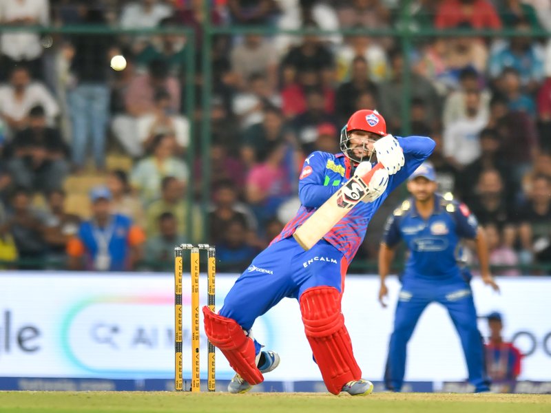 Sameer Rizvi’s unbeaten 90 helps Delhi capitals register six-wicket win over Mumbai Indians in the Indian Premier League 2026 at the Arun Jaitley Stadium in New Delhi. Photo credit: IANS 