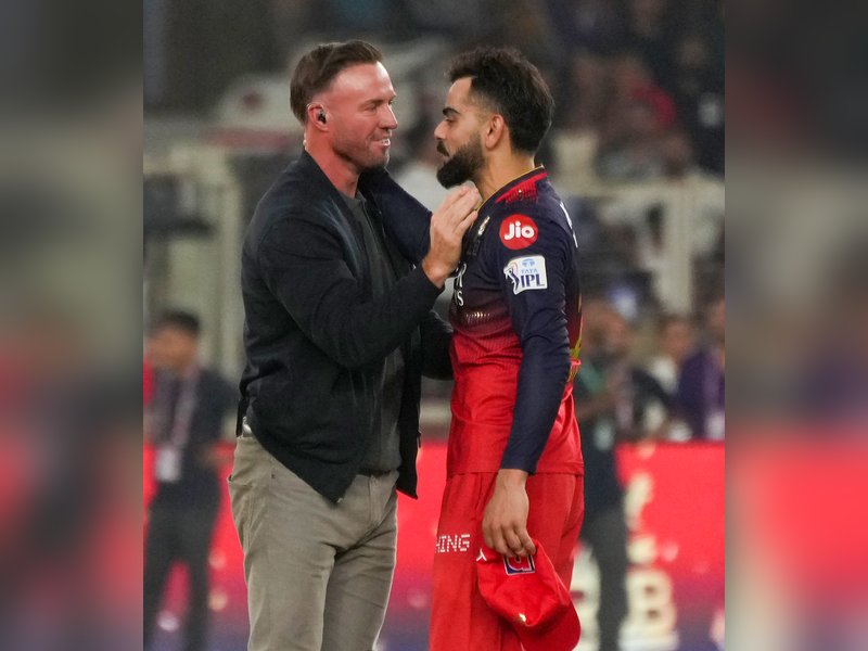 Freer, grateful Kohli no longer 'overly intense' about achievements, says de Villiers