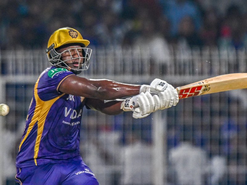 Ajinkya Rahane, Angkrish Raghuvanshi lead Kolkata Knight Riders to 181/4 against Lucknow Super Giants in Match 15 of the Indian Premier League (IPL) 2026 at Eden Gardens in Kolkata on Thursday. Photo credit: 