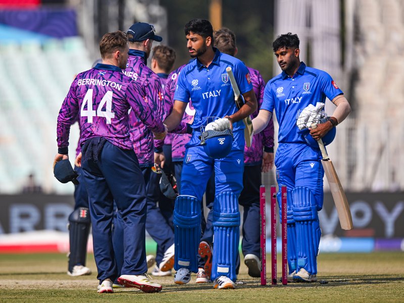 टी20 विश्व कप: स्कॉटलैंड-इटली मैच में बने ये तीन रिकॉर्ड