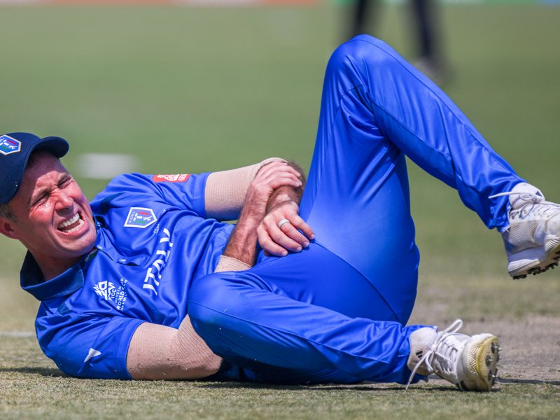 T20 WC: Italy captain Wayne Madsen out of remainder of Scotland clash after shoulder dislocation