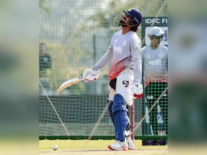 ‘You have to keep yourself ready’, KL Rahul gives life lesson to budding cricketers in Vadodara. Photo credit: IANS