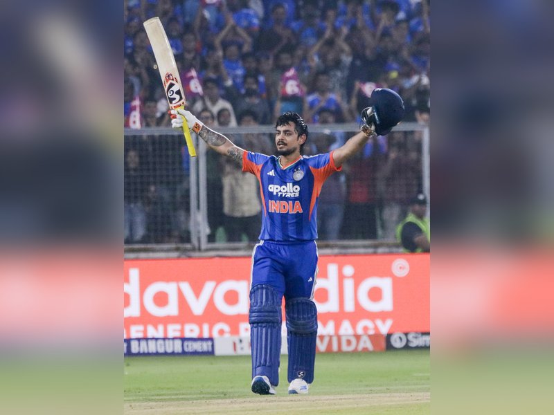 5th T20I: Kishan's 42-ball hundred, Suryakumar’s 63 carries India to mammoth 271/5