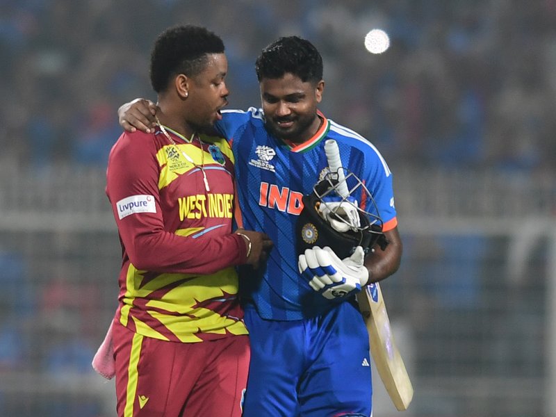 T20 WC: Samson's ubeaten 97 guides India to semis