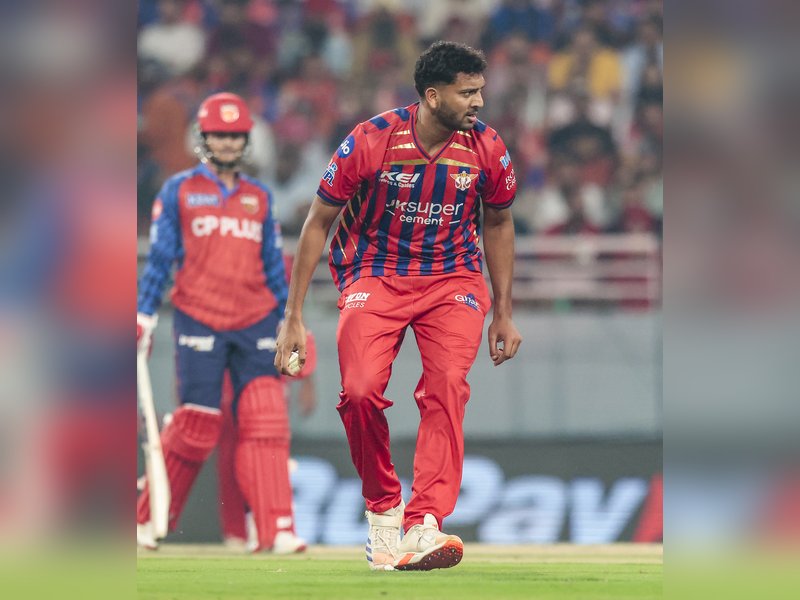 Lucknow Super Giants atmosphere positive despite losses, motivated to bounce back, says Mohsin Khan ahead of their match with Rajasthan Royals. Photo credit: IANS 