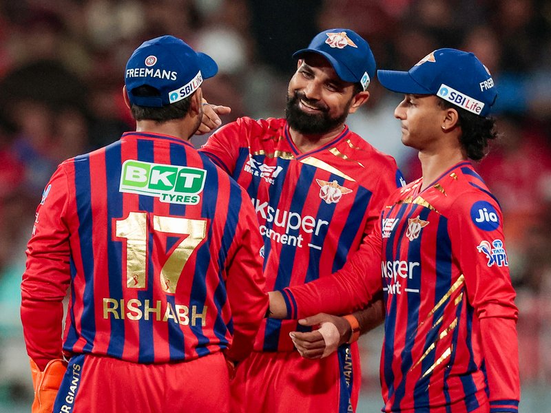 Linde comes in as Lucknow Super Giants elect to bowl first against unchanged Kolkata Knight Riders in Inian Premier League (IPL) 2026 in Lucknow on Sunday. Photo credit: IANS 