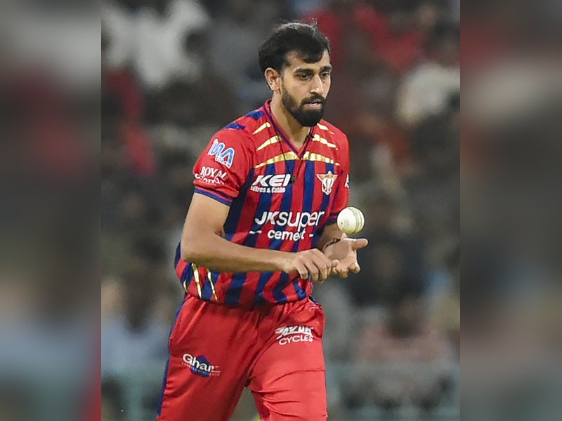 Hitting the right length on red soil is crucial, says Lucknow Super Giants' Prince Yadav after his two-wicket haul against Rajasthan Royals in the Indian Premier League (IPL) 2026 in Lucknow on Wednesday. Photo credit: IANS