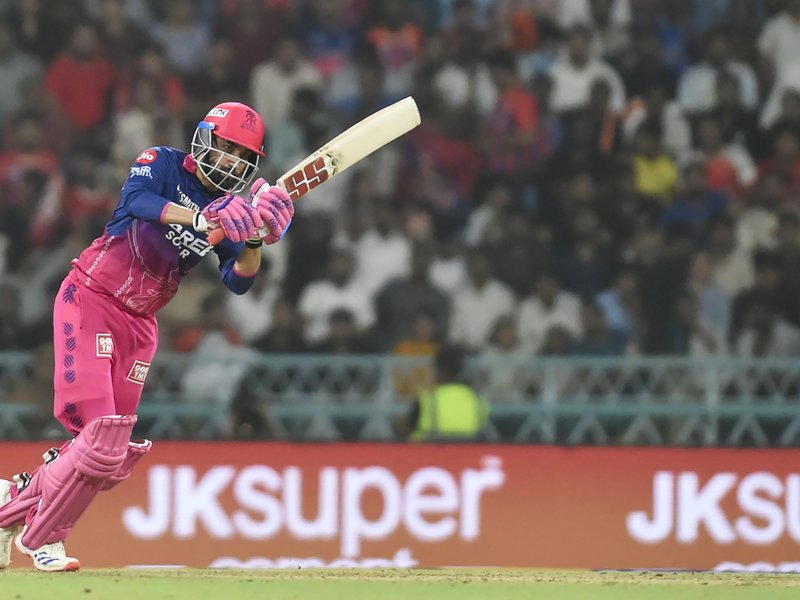 Mohsin Khan, Prince Yadav, and Mohammed Shami pick two scalps each as Lucknow Super Giants restrict Rajasthan Royals to 159/6 in their Indian Premier League (IPL) 2026 match at the Bharat Ratna Shri Atal Bihari Vajpayee Ekana Cricket Stadium in Lucknow on Wednesday. Photo credit: IANS 