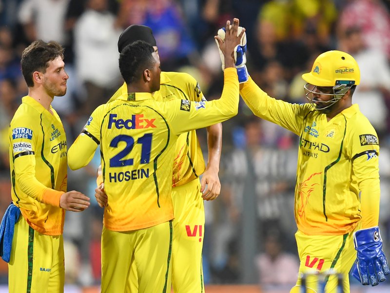 'I would dedicate this win to Mukesh Choudhary,' says Ruturaj Gaikwad as Chennai Super Kings beat Mumbai Indians in Match 33 of the Indian Premier League (IPL) 2026 at Wankhede Stadium on Thursday. Photo credit: IANS 
