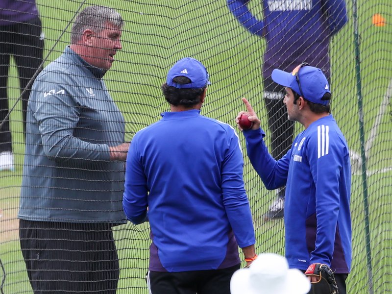 'Looking at wicket with just rubber spikes, there's nothing wrong': Sitanshu Kotak on Gambhir's heated exchange with curator 