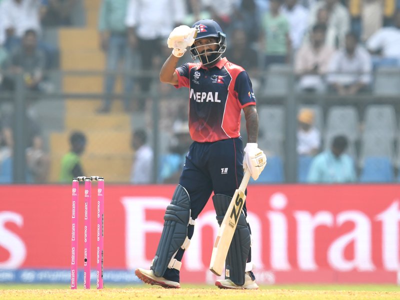 T20 WC: Airee fifty lifts Nepal to 133/8 despite Holder's 4-fer