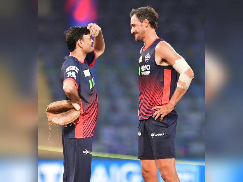 Mitchell Starc available for DC’s clash against RR, says Delhi Capitals bowling coach Munaf Patel ahead of their Indian Premier League (IPL) 2026. Photo credit: IANS 