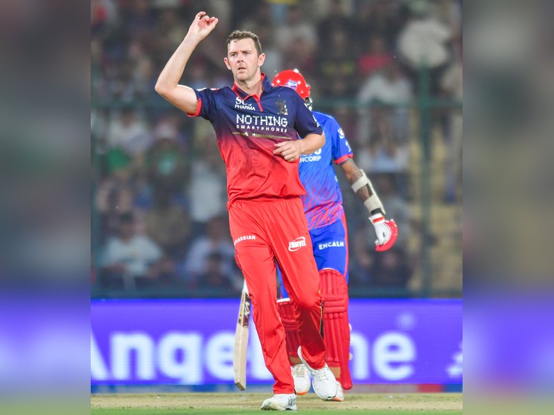 Credit goes to bowlers for Power-play burst, says skipper Rajat Patidar after Royal Challengers Bengaluru bowl out Delhi Capitals for 75 during their nine-wicket win in New Delhi on Monday. Photo credit: IANS 