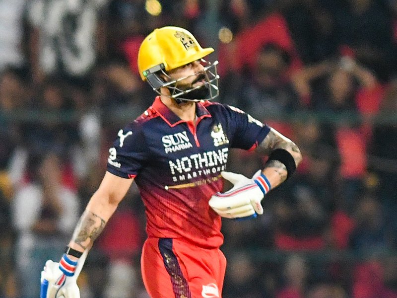 आईपीएल 2026: अर्धशतक चूके कोहली, चौथी जीत के साथ आरसीबी 'नंबर-1' 
