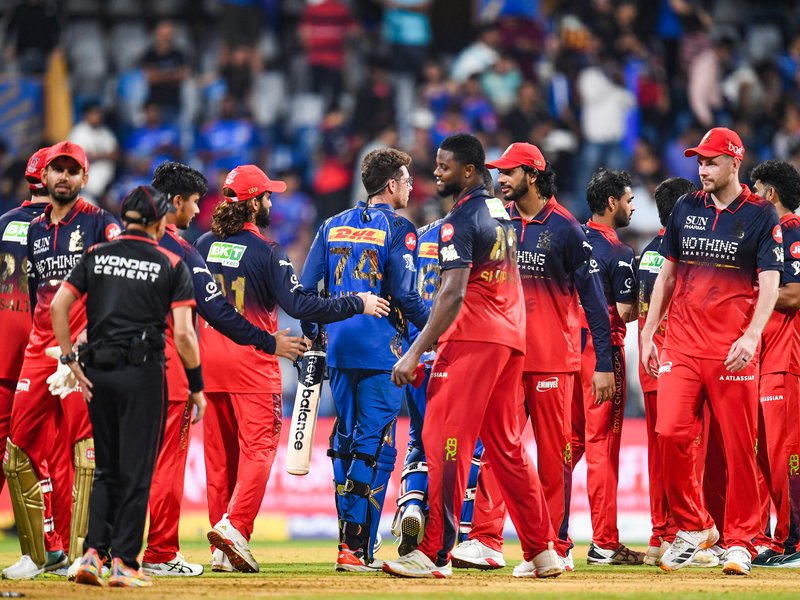 IPL 2026: Rutherford's unbeaten 71 in vain as RCB beat MI by 18 runs