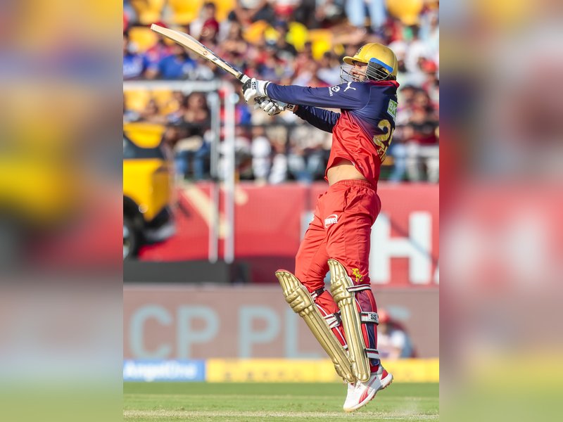 Lucky that Virat Kohli was batting out there, says Venkatesh Iyer after his unbeaten 73 against Punjab Kings in the Indian Premier League (IPL) 2026 clash at the Himachal Pradesh Cricket Association Stadium in Dharamshala on Sunday. Photo credit: IANS
