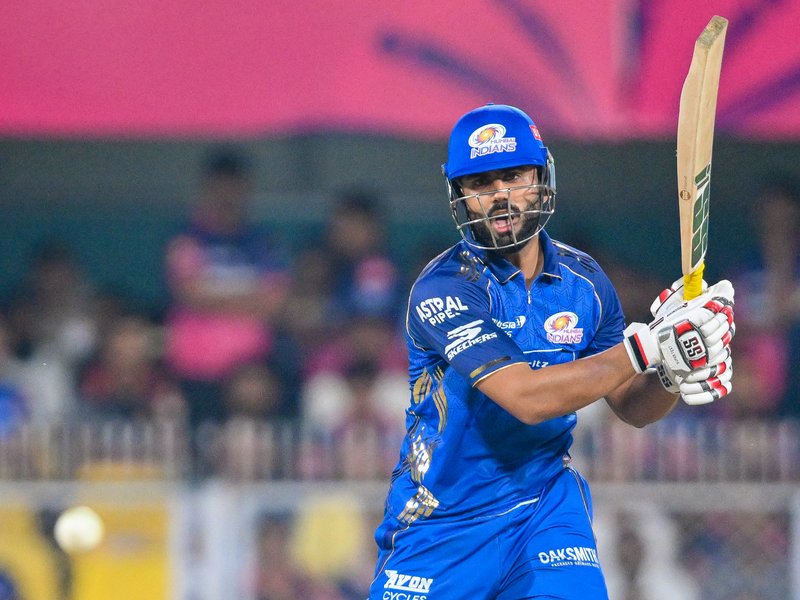 IPL 2026: Ready to bat up the order, says Naman Dhir as MI sweat over Rohit's fitness