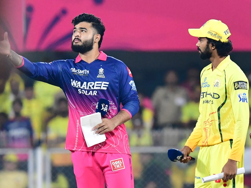 आईपीएल 2026: राजस्थान रॉयल्स ने टॉस जीत सीएसके को दिया बल्लेबाजी का न्यौता, ब्रिजेश और कार्तिक का डेब्यू 